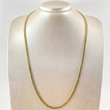 Cadena Cubana Infinito 18.25gr / 50cm / Oro Amarillo +4 18K