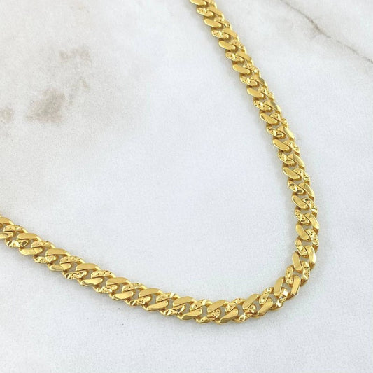 Cadena Cubana Monaco 18.55gr / 60cm / Oro Amarillo +4 18K *