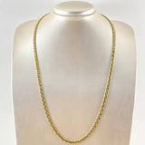 Cuban Links Monaco 19.35gr / 23 1/2 in / 18K Gold +4!