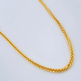 Franco Chain 8.7gr / 17.7in / 18K Gold +3 &