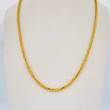 Franco Chain 5.05gr / 17.7in / 18K Gold +3$