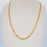 Figaro Chain 4.05gr / 18.0in / 18K Gold +1$