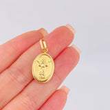 Dije Divino Niño 1.25gr / 1 1/4 in / Oro Amarillo 18K *