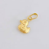 Dije Pato 0.2gr / 1/2 in / Oro Amarillo 18K *