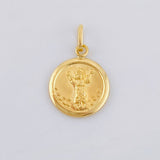 Pendant Divine Child 0.5gr / 3/4 in / Yellow Gold 18K *