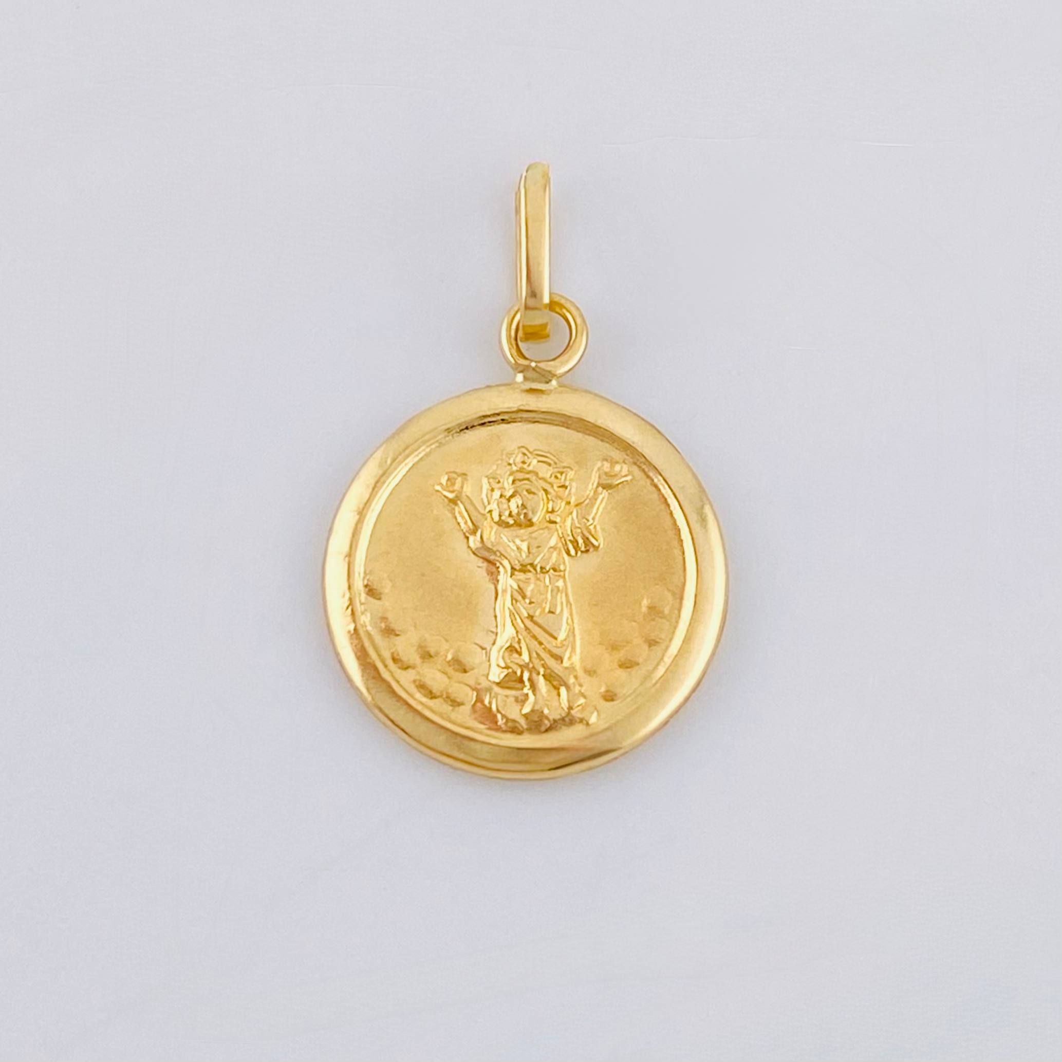 Dije Divino Niño 0.45gr / 3/4 in / Oro Amarillo 18K ©