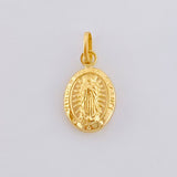 Dije Virgen Guadalupe 0.45gr / 1/2 in / Oro Amarillo 18K ©