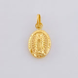 Dije Virgen Guadalupe 0.45gr / 1/2 in / Oro Amarillo 18K *