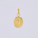Dije Virgen Guadalupe 0.45gr / 1/2 in / Oro Amarillo 18K *