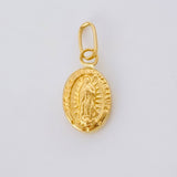 Dije Virgen Guadalupe 0.3gr / 1/2 in / Oro Amarillo 18K ©