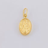 Dije Virgen Milagrosa 0.4g / 3/4 in Oro Amarillo 18K