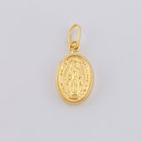 Dije Virgen Milagrosa 0.4gr / 1/2 in / Oro Amarillo 18K *