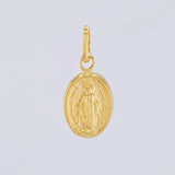 Dije Virgen Milagrosa 0.35gr / 1/2 in / Oro Amarillo 18K ©