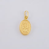 Dije Virgen Milagrosa 0.35gr / 1/2 in / Oro Amarillo 18K ©