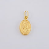 Dije Virgen Milagrosa 0.4gr / 1/2 in / Oro Amarillo 18K