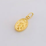 Dije Virgen Milagrosa 0.4gr / 1/2 in / Oro Amarillo 18K