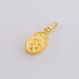 Dije Virgen Milagrosa 0.4gr / 1/2 in / Oro Amarillo 18K ©