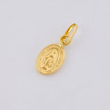 Dije Virgen Milagrosa 0.2gr / 1/2 in / Oro Amarillo 18K ©