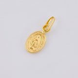 Dije Virgen Milagrosa 0.4gr / 1/2 in / Oro Amarillo 18K *