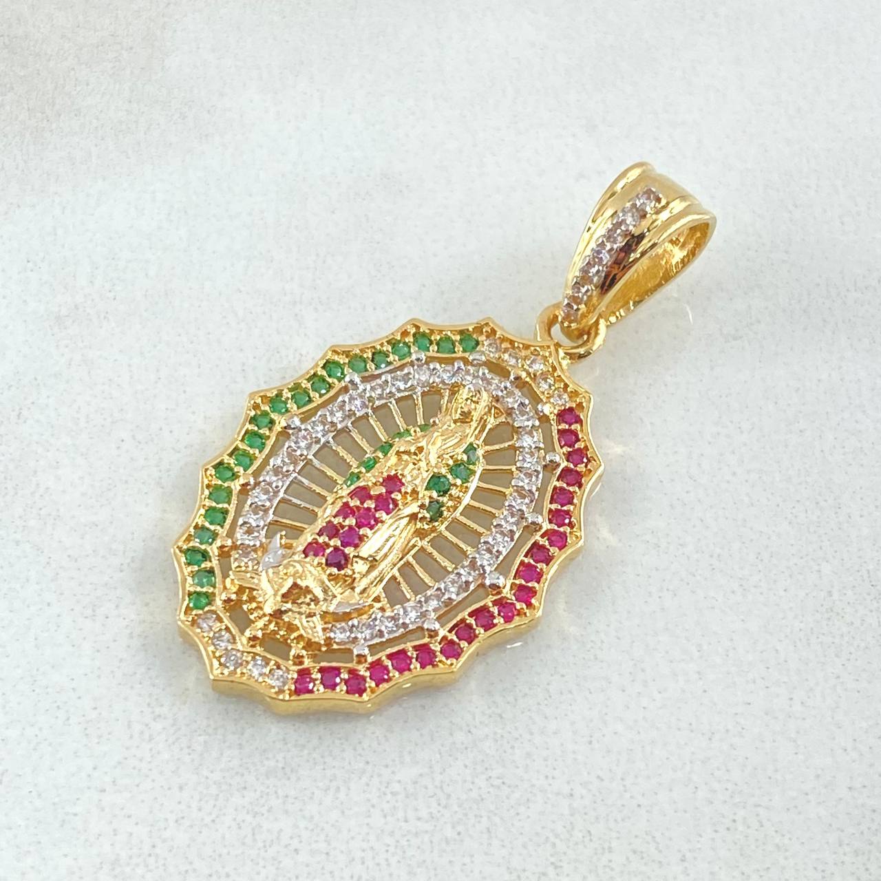 Pendant Virgin Guadalupe 4.35gr / 1.4in / 18K Gold