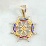 Pendant Helm 6.05gr / 1.6in / 18K Gold
