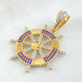 Pendant Helm 6.05gr / 1.6in / 18K Gold