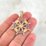 Pendant Helm 6.05gr / 1.6in / 18K Gold