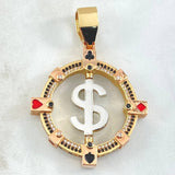 Pendant Sign Weight 20gr / 2.2in / 18K Gold +0$