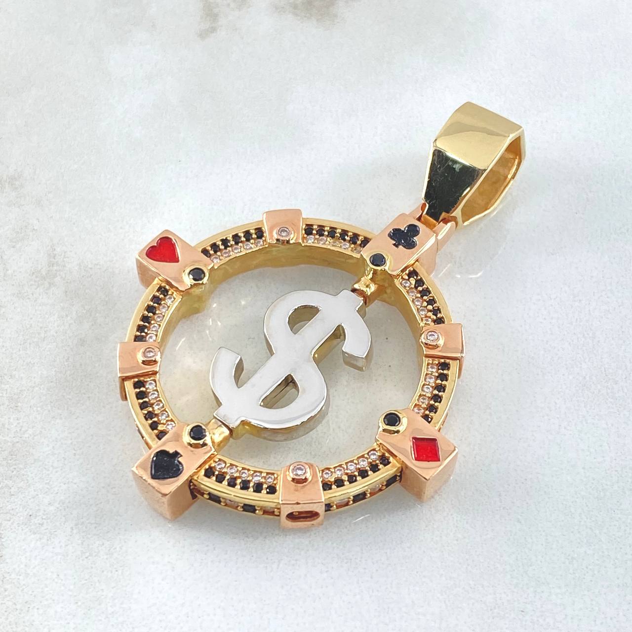 Pendant Sign Weight 20gr / 2.2in / 18K Gold +0$
