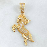 Pendant Horse 4.4gr / 1.7in / 18K Gold +0$