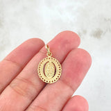 Pendant Virgin Guadalupe 0.95gr / 0.9in / 18K Gold +0$