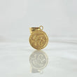 Pendant Faith Medal 1gr / 2.2cm / 18K Yellow Gold Mesh