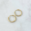 Hoop Earrings Kona 1.45gr / 1.5cm / 18K Yellow Gold *