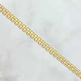 Pulso Chino 4.4gr / 8 1/4 in / 3.2mm Oro Amarillo +1 18K