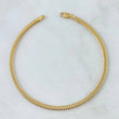 Bracelet Russian Barrel 3.3gr / 19cm / 2.7mm Flattened Yellow Gold +3 18K ©