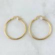 Hoop Earrings Lore 2.05gr / 3cm / Twisted 18K Yellow Gold