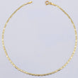 Tobillera Plana 1.5gr / 10 in / 1.7mm Oro Amarillo +3 18K ©