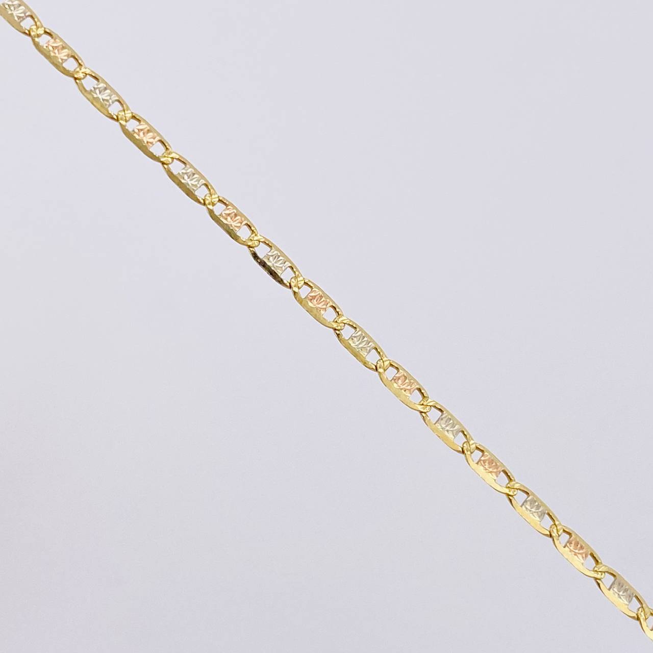 Tobillera Plana 1.45gr / 9 3/4 in / 1.8mm Tres Oros +3 18K ©