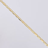 Tobillera Plana 1.45gr / 9 3/4 in / 1.8mm Tres Oros +3 18K ©