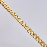 Pulso Cubano 4gr / 6 3/4 in / 4.8mm Oro Amarillo +1 18K ©