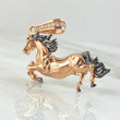 Pendant Horse 4.15gr / 1.6in / 18K Gold +0$