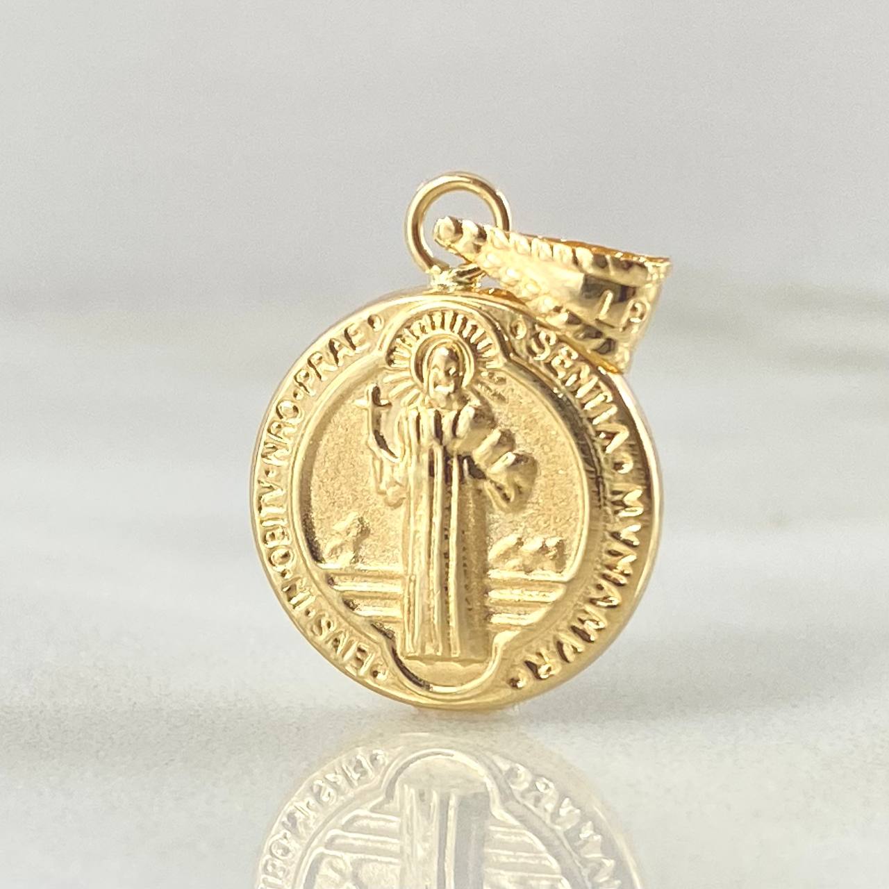 Dije San Benito 1.2gr / 1 in / Oro Amarillo 18K *