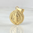 San Benito Pendant 0.6gr / 0.8in / 18K Gold ©