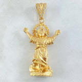 Divine Child Pendant 15.15gr / 2.2in / 18K Gold ©