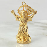 Divine Child Pendant 15.15gr / 2.2in / 18K Gold ©
