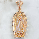 Dije Virgen Guadalupe 34.85gr / 7cm / Oro Rosa 18K ©