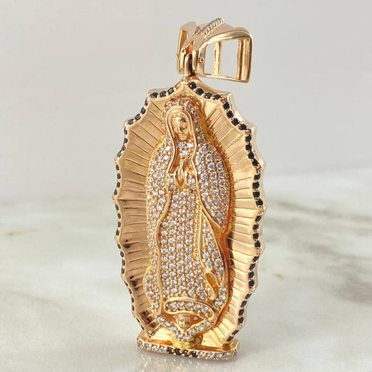 Dije Virgen Guadalupe 34.85gr / 7cm / Oro Rosa 18K ©