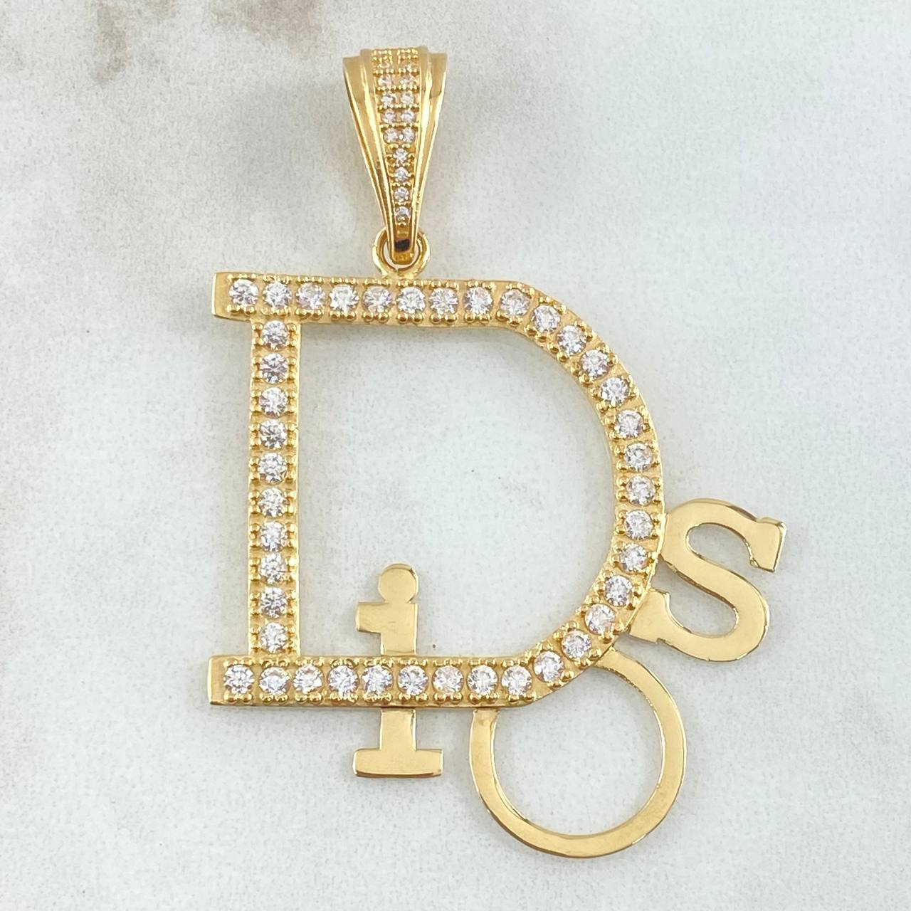Pendant God 7.6gr / 2.2in / 18K Gold ©