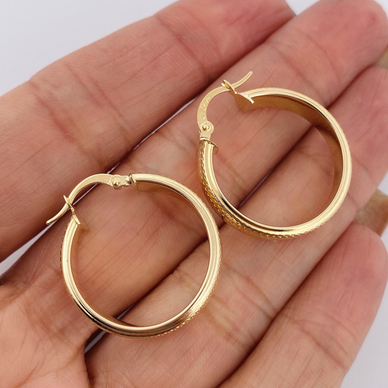 Candongas Alexa 3.4gr / 2.6cm / Oro Amarillo 18K &
