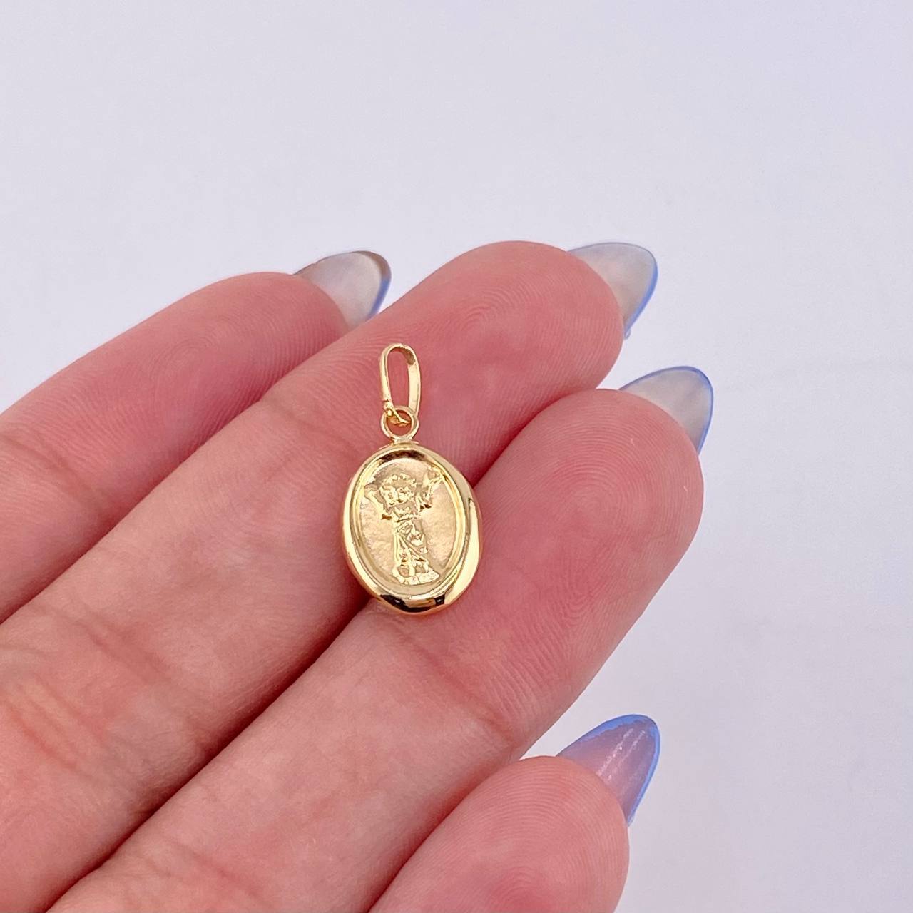 Dije Divino Niño 0.5gr / 3/4 in / Oro Amarillo 18K *